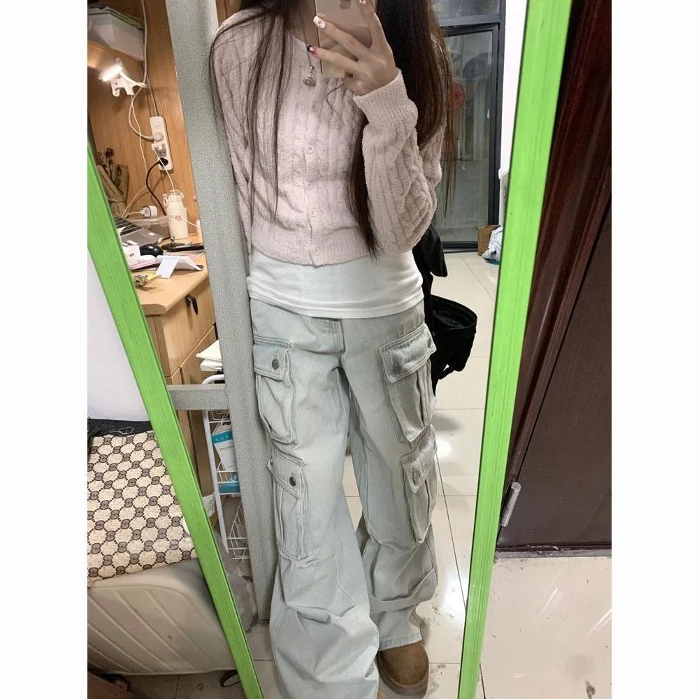 

Широкие брюки, женские весенние плиссированные фланелевые легкие нежные удобные брюки для колледжа с драпировкой и шикарными деталями Highstreet