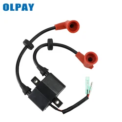 6B4-85530-00-00 Ignition Coil Assy for Yamaha Outboard Motor 2 Stroke 9.9HP 15HP 6B4-85530-01 6B4-85530-02 6B4-85530-03