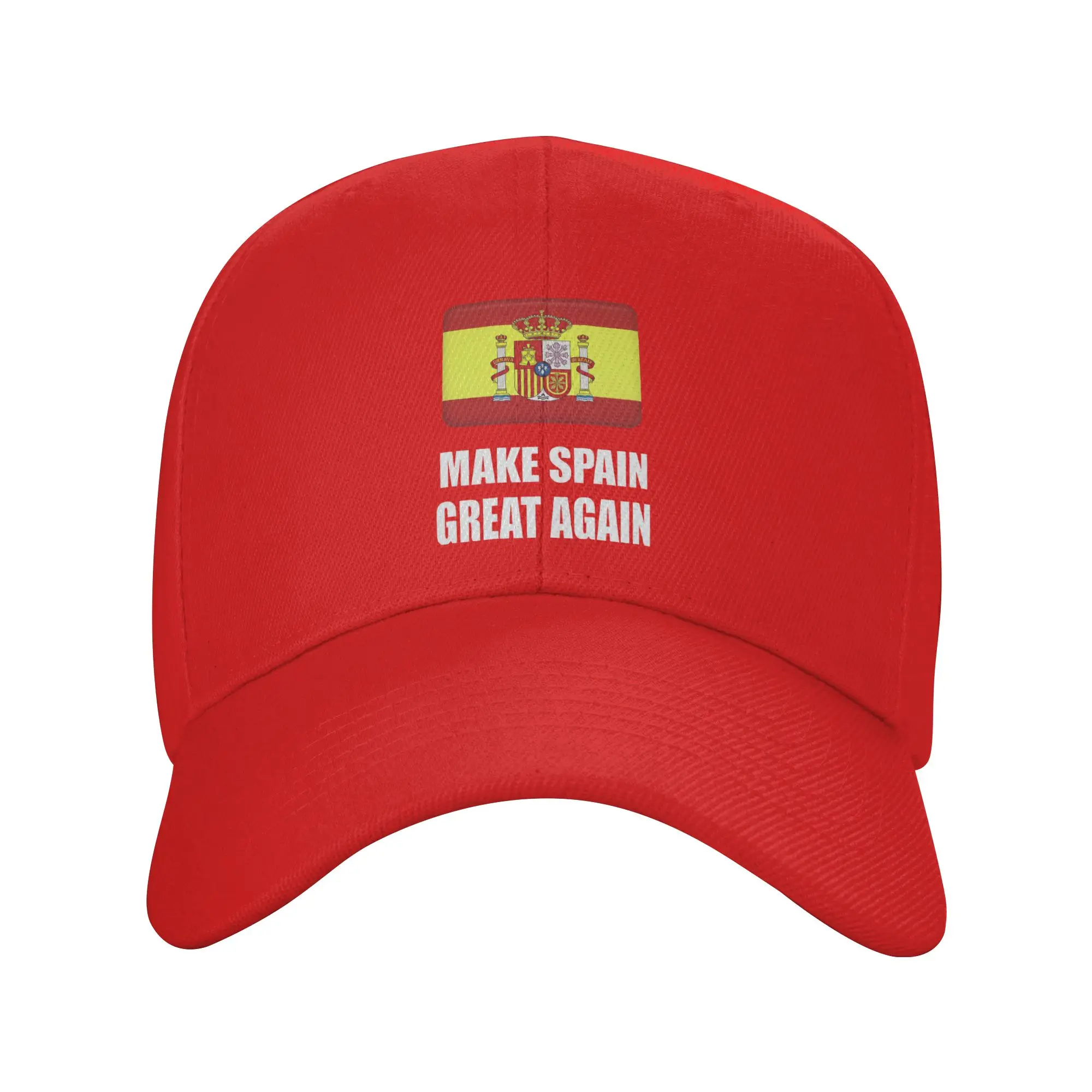 Espana Make Spain Great Again Casual Baseball Cap Summer  Trucker Hat Hot Sale Female Male Fitted Retro Baseball Caps
