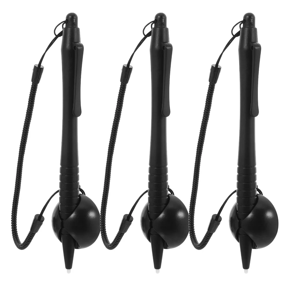 

3 шт., стилус с резистивным экраном, высокоточный инструмент для письма и рисования для планшетов, телефонов, ПК-навигация с ремешком против потери