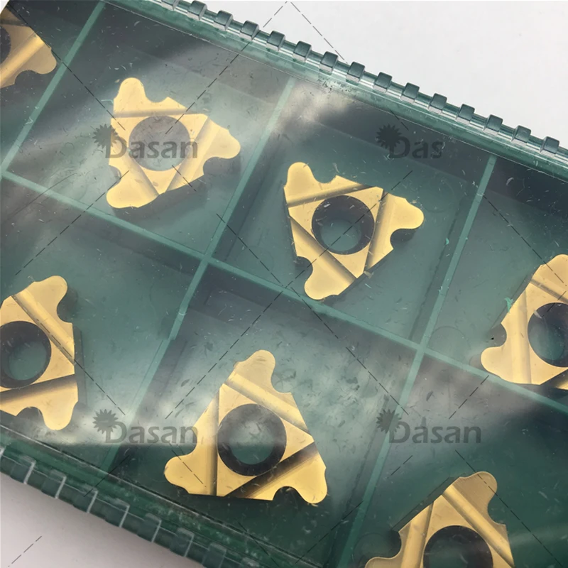 10PCS 16ER 6RD 8RD 10RD 16IR 22ER 22IR Lathe Round Carbide Threading Inserts Cutter Tools for Steel