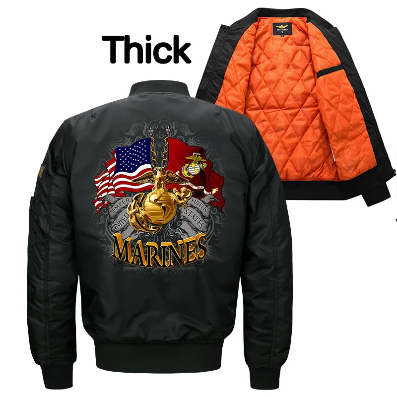 

2025 осенне-зимняя мужская повседневная куртка, модная тенденция, американская молодежная хлопковая куртка, спортивная свободная уличная пилотная форма