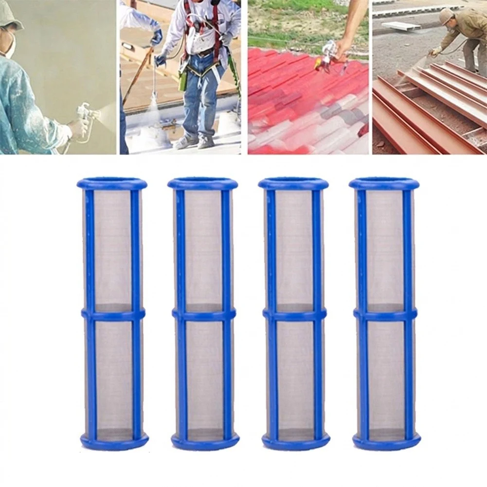 Airless Electric Paint Sprayer Filter 100 Mesh for G 390 395 495 595 Stainless Steel Mesh to Reduce Downtime and Maintain Spray