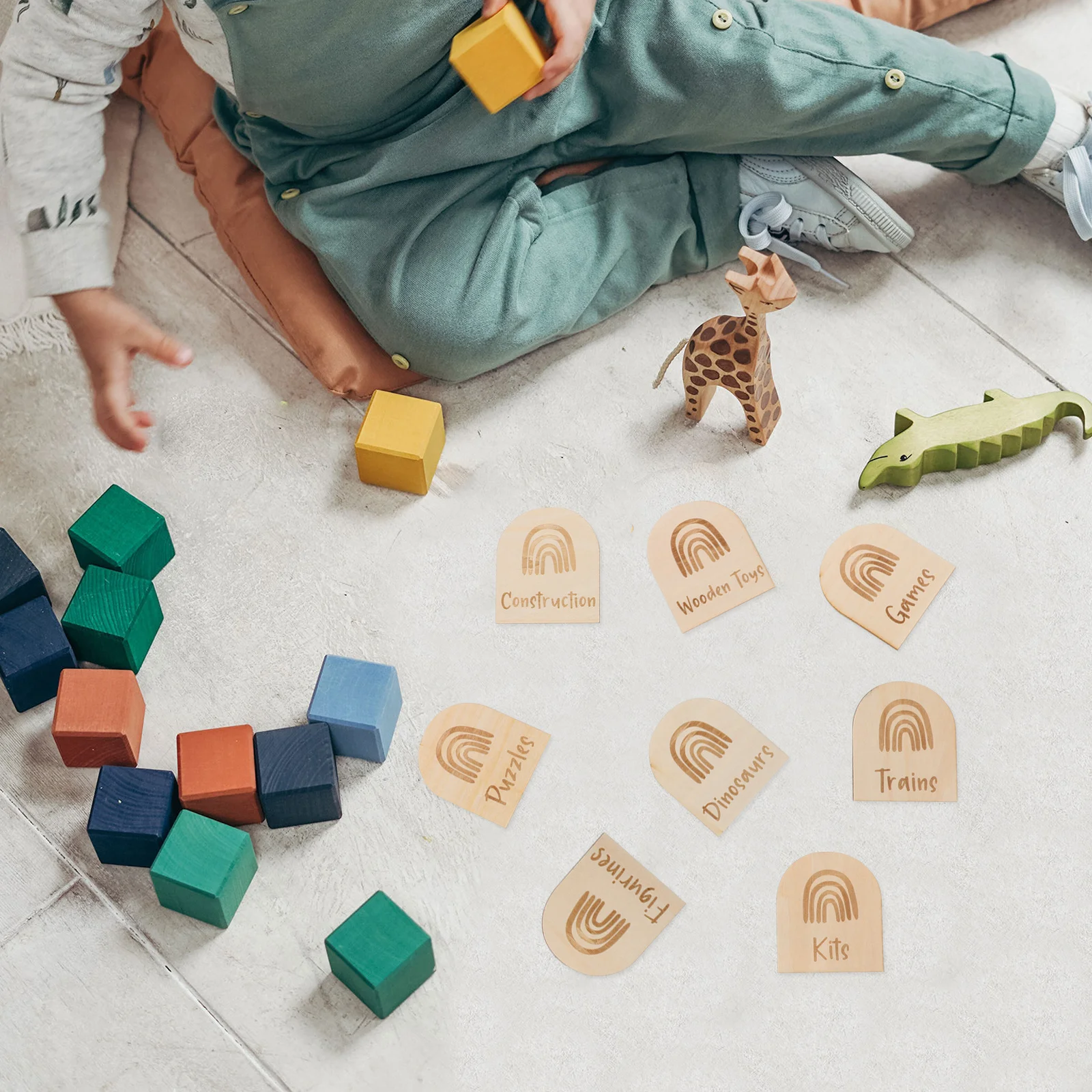 : Plaques, borden en dozen