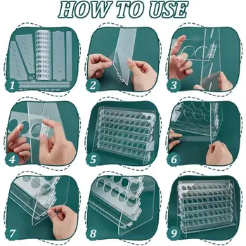 顏料架收納架 60孔壓克力收納架 附6層支架 展示工藝品支架 微縮顏料孔 8 最佳銷售 油漆架 - №5