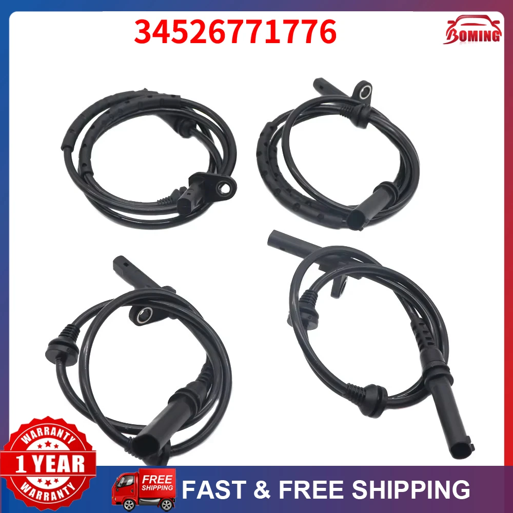Car Front Rear Left Right ABS Wheel Speed Sensor  For BMW X5 E70 F15 F85 X6 E71 E72 F16 F86 35i 40i 34526771776 34526771777