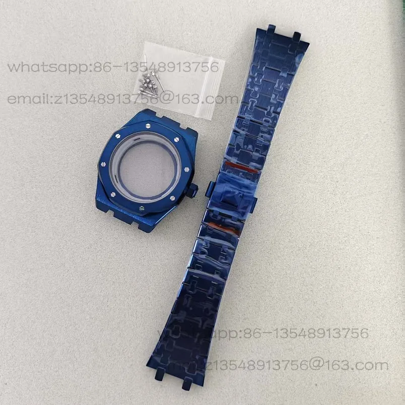 41mm octagonal case watch accessories stainless steel case suitable for NH35/36 machine sapphire mirror spot