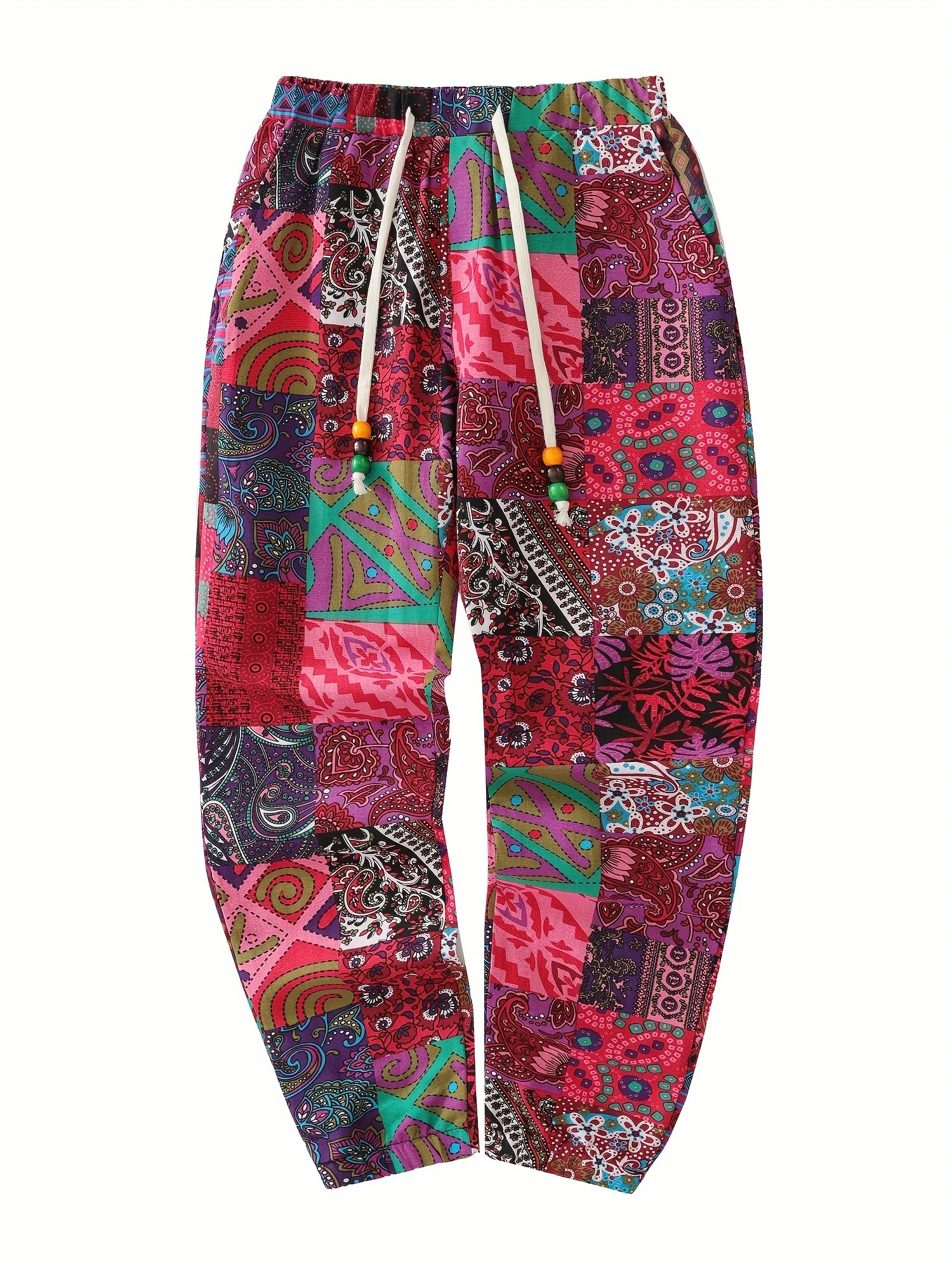 

Retro Style Pattern Print 2026 Hot Selling Men's Pants Abstract Couple 3D Full Print Casual Pants Outdoor Fitness Activities