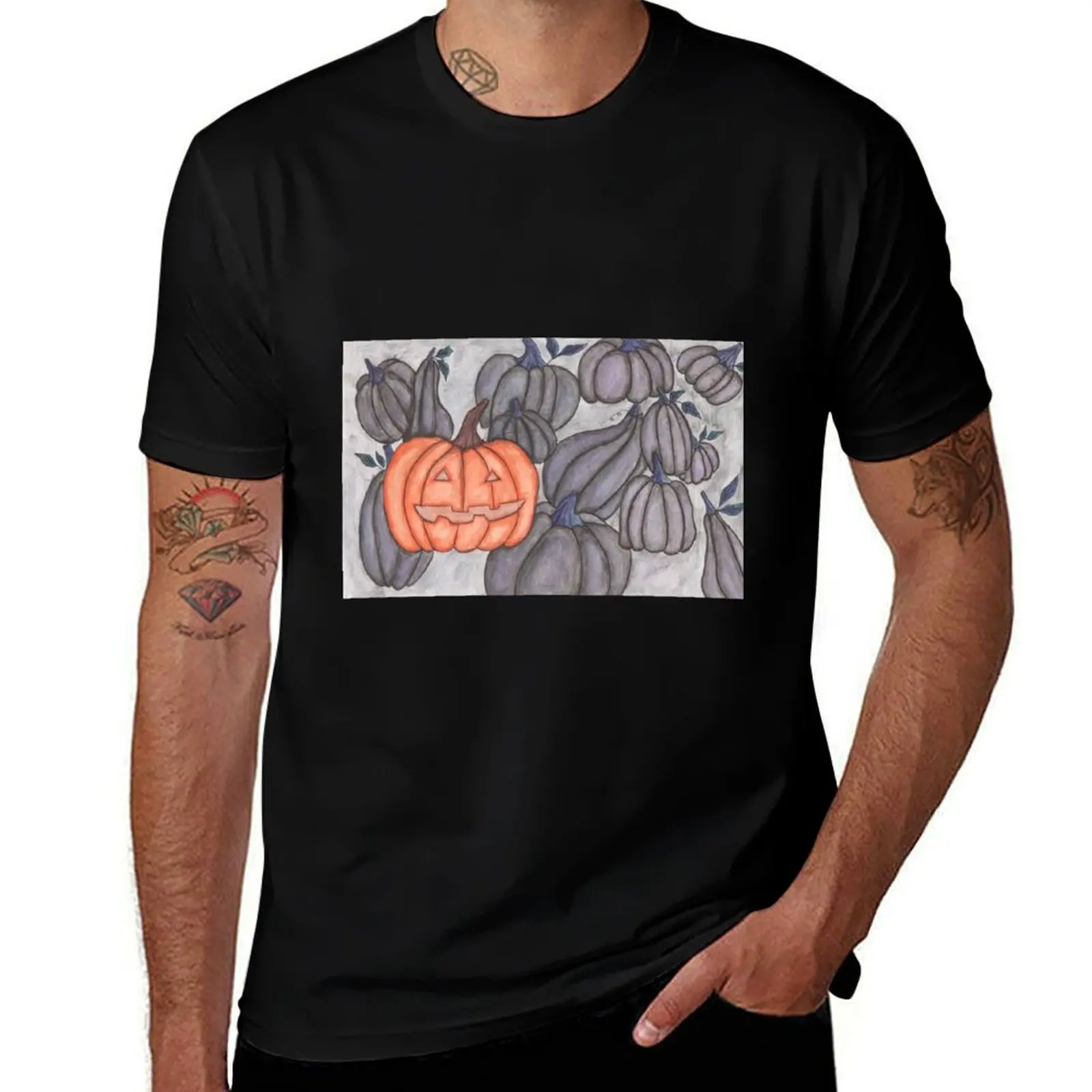 pumpkin - roman T-Shirt anime t shirts oversize T-Shirt