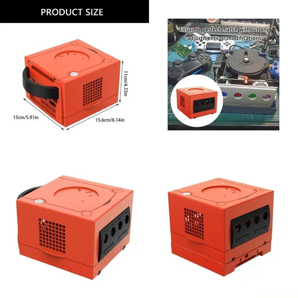 

F62C Противоударный корпус для игровой консоли DOL-001/DOL-101, корпус игровых аксессуаров