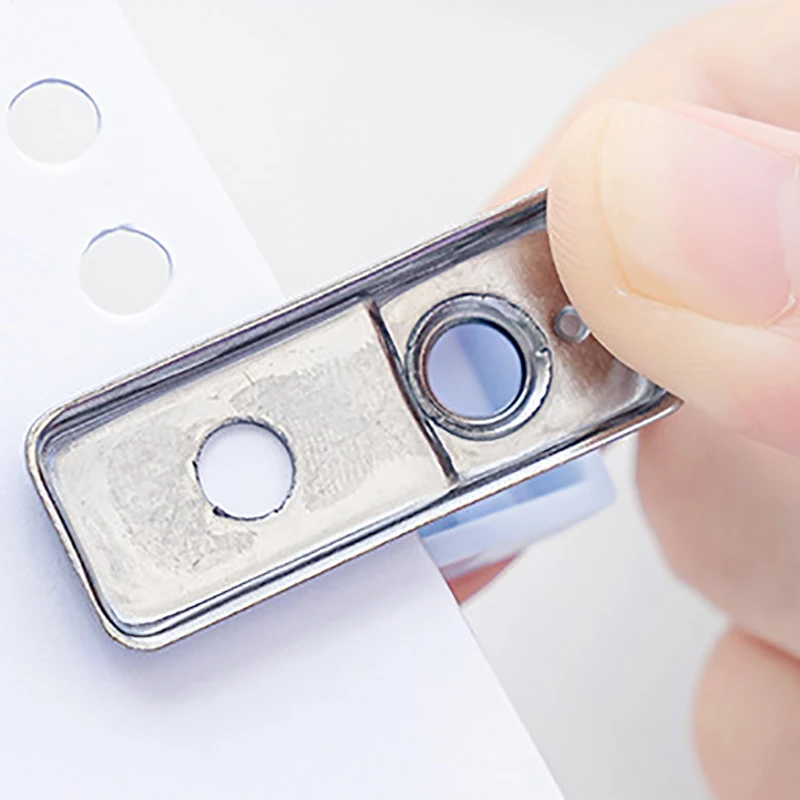 Sarung alat akuntan tangan pertama 3-in-1 efisiensi multifungsi wadah alat Dispenser lubang Stapler