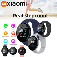 Xiaomi SmartWatch Multifunctional Watch Bluetooth Exercise Pedometer Sleep Monitoring Heart Rate Men Women Sports Smartwatch New