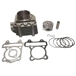 63mm 61mm Big Bore Cylinder Kit Block Piston Set For 4 Stroke GY6 170cc 180cc 200cc 1P61QML 1P63QMJ Engine ATV Quad 4 Wheeler