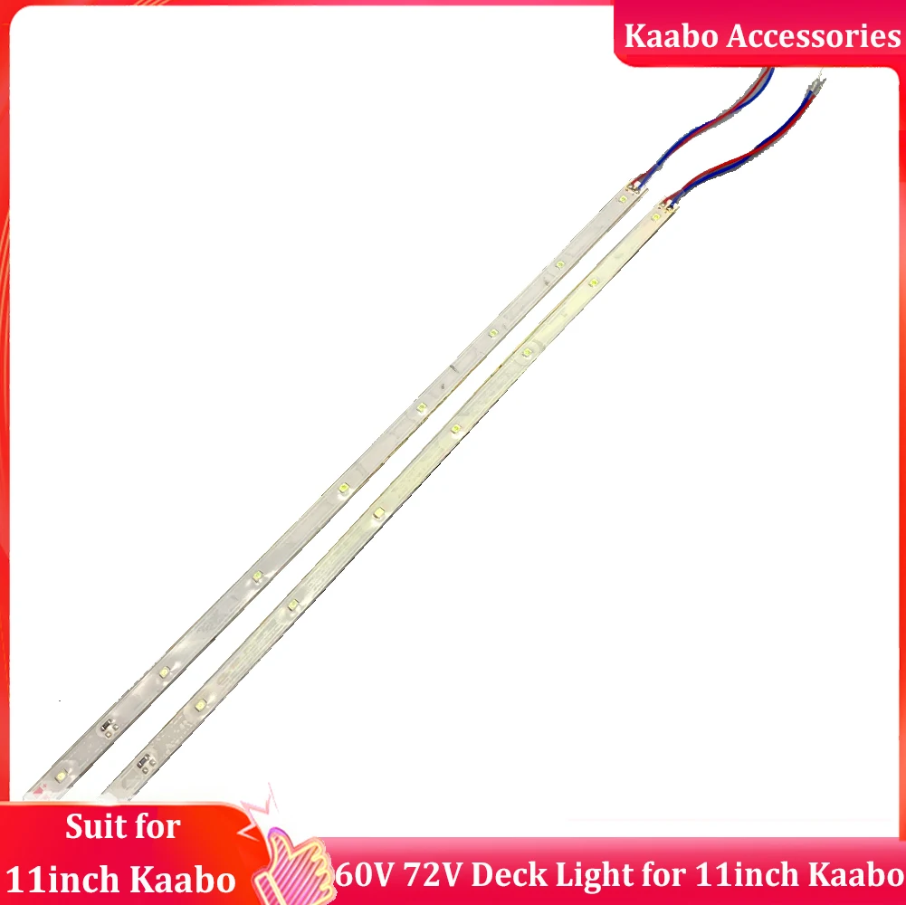 Accesorios originales Kaabo 60V 72V tira de luz de cubierta 60V barra de luz para Kaabo Wolf Warrior 11 72V barra de luz para Kaabo Wolf King +