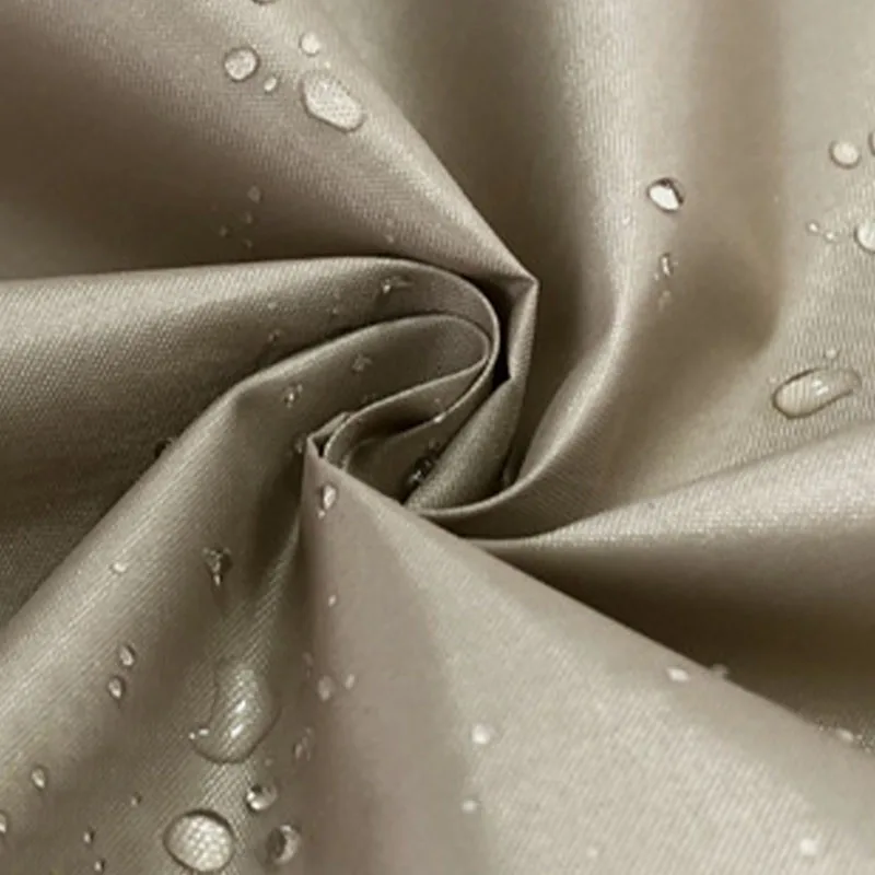 Thin Silver Coated Waterproof Fabric for Outdoor Sun Umbrella Water Resistant Fabric For Outdoor Material Sunscreen Heat Cloth