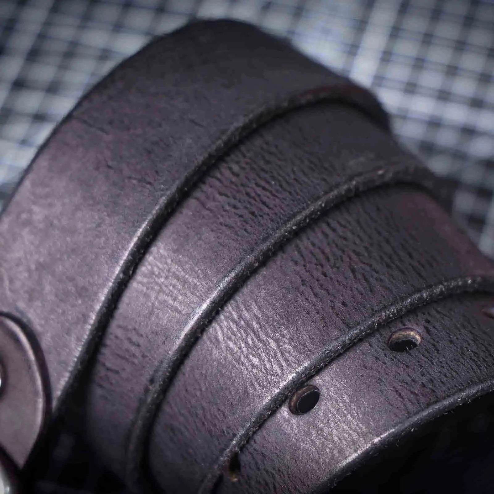 Vintage Echt leder Herren Rindsleder Gürtel Edelstahl Schnalle italienisches verdicktes Leder mit Geschenk box, ideale Wahl für Geschenk – Detail 31