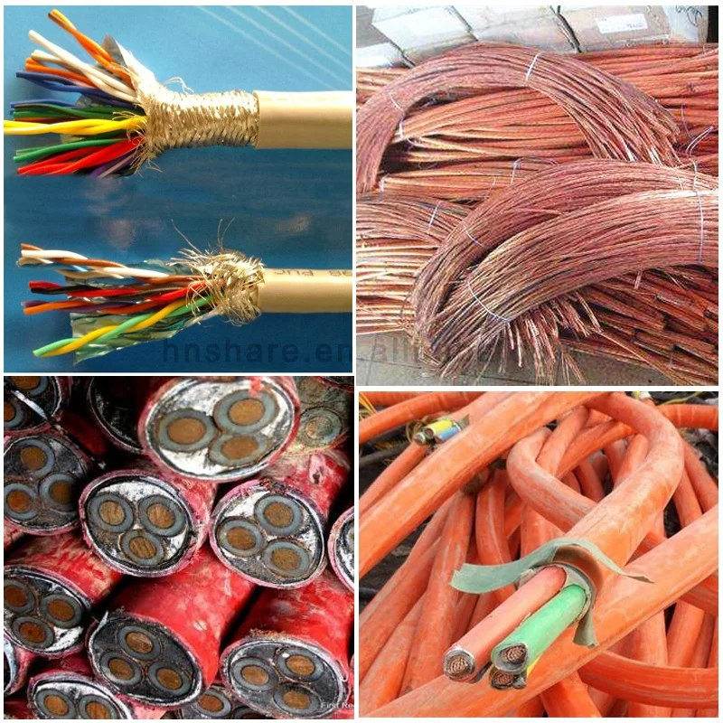 Máquina manual de descascar cabos de fio de cobre Máquina de descascar fios