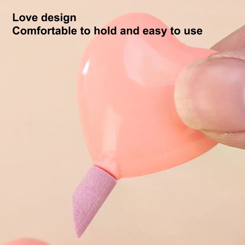 Pietra di quarzo Lima per unghie Spingitore Unghie Levigatura Bastoni Penna per nail art Rimozione cuticola Spingendo la pelle morta Trimmer Buffer Strumenti per manicure