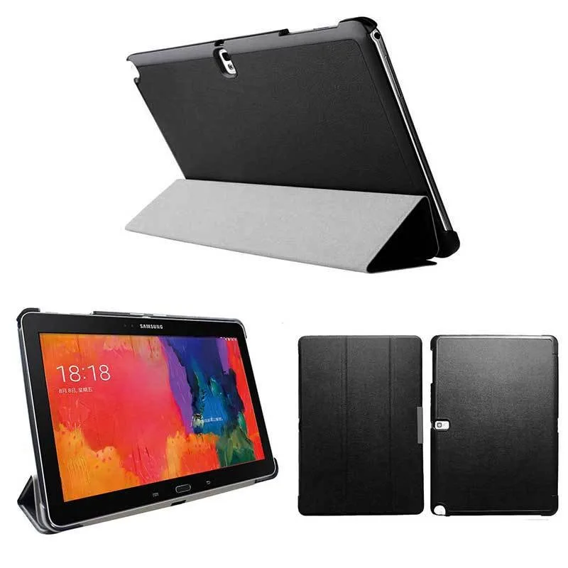 

Подходит для Samsung T520 T521 T525, кожаный чехол для планшета Tab Pro 10,1, тройной защитный чехол