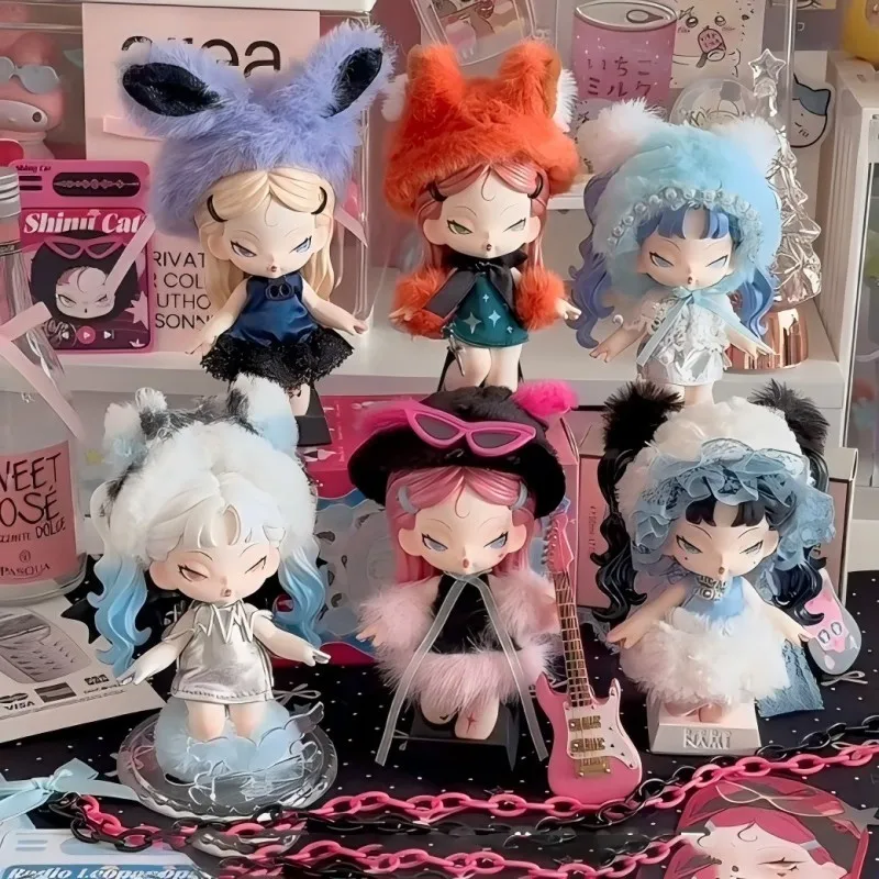 

Новая оригинальная подвеска Dodonami Midnight Disco, слепая коробка, плюшевая кукла, милая кукла ручной работы, игрушка, загадочная коробка, подарки-сюрпризы на день рождения для девочек