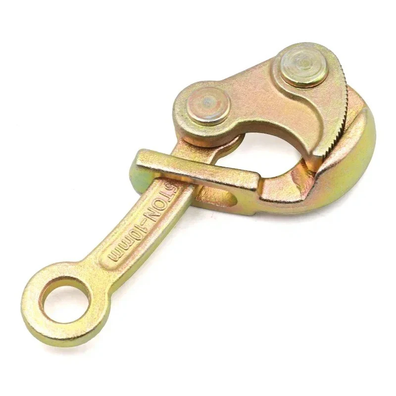0,5/1/2/3T Kabel Klemme Multifunktionale Draht Seil Klemmen Strom Kabel Anti Slip Bau Klemme stahl Draht Seil Klemmen