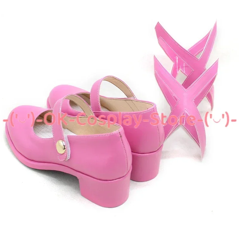 [Customized Size] Re Life A Different World Beatrice Cosplay Shoes Anime Roleplay Prop Halloween Carnival Party Boots PU Leather
