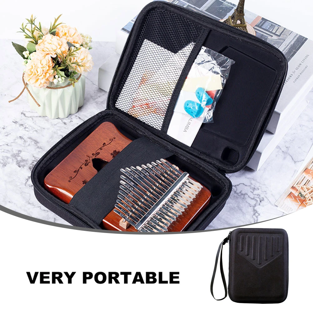 

Storage Waterproof Thumb Piano Box Composite Eva Adults Portable Kalimba Case