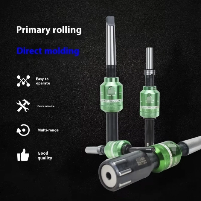 Utensile da taglio per estrusione con utensile per lucidatura rotante con gambo conico dritto per lucidatura a specchio con foro interno