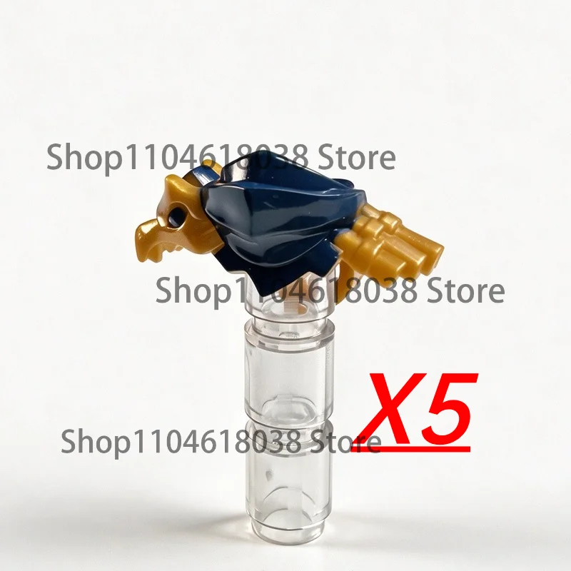 MOC Bausteine Mini-Figur Drachenkrieger Bausatz Modell Ornament Schreibtischdekoration Anime TV-Charakter Spielzeug Geschenk Sammlerstück