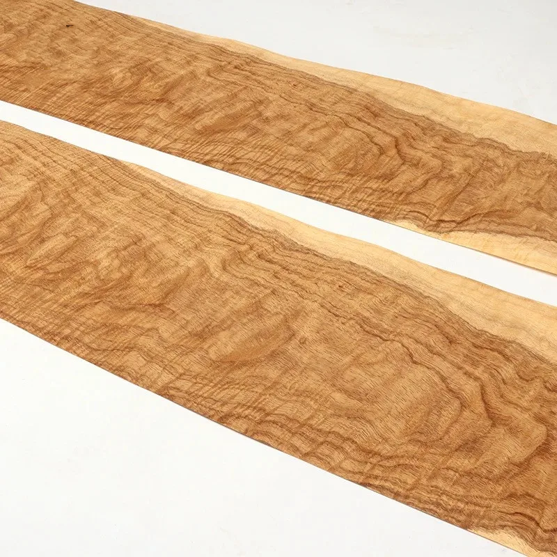 L:2.5Meters W:350mm Natural Sandalwood Furniture Home DIY Veneer Decoration Guitar Speakers Car Wood Veneer Sheets  Wood Skin