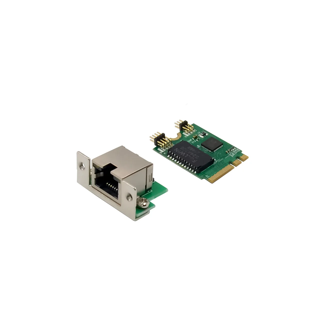 M.2 a+e key 22x30mm M.2 A Key and E Key to 1 Port 10/100/1000Mbps Gigabit Ethernet NIC Network Card lan Adapter RTL8111F chip