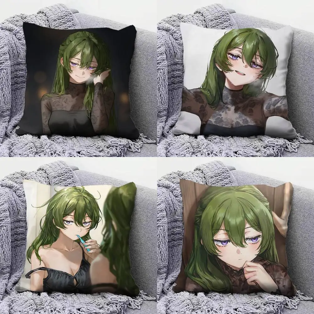 

Ubel Sousou no Frieren Pillow Covers, Home Sofa Cushion Covers and Aecorative Custom