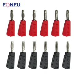 40pcs High Current Stacked Insulation Plastic Shell Industry Copper 4mm Banana Plugs  for Multimeter Test Connector