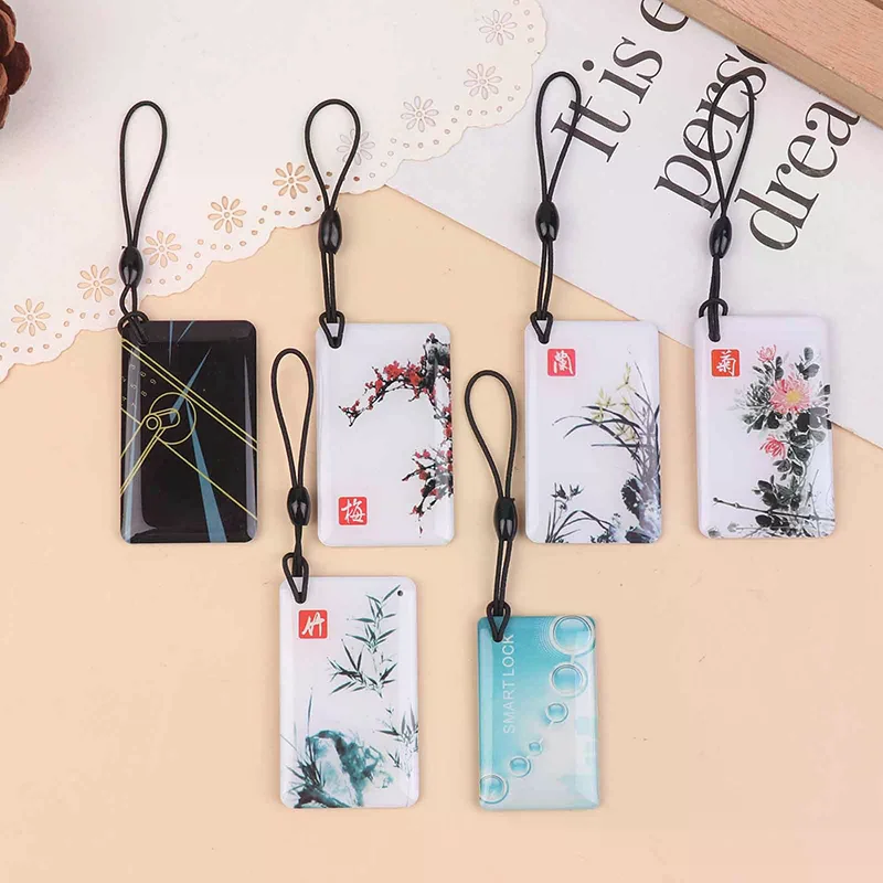 10Pcs 13.56Mhz IC Card Electronic Smart Door Lock Card Digital Smart Fingerprint Locks Unlock Small RFID Card