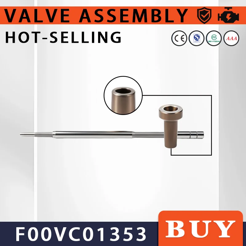 F00VC01353 High Pressure Diesel Injector Control Valve Assembly Common Rail Valve Assembly Replacement And Repair Part LI1542