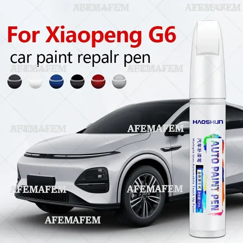 For Xiaopeng G6 2023-2025 SEPA 2.0 Paint Repair Pen Touch Up Scratch Remover DIY Auto Accessories Black White Orange Silver Blue