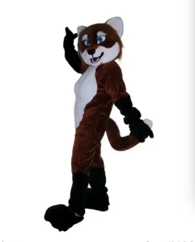 

New Adult Hot Sale Foam Halloween Cute Fox Cartoon Mascot Costume Plush Christmas Fancy Dress Halloween Mascot Costume