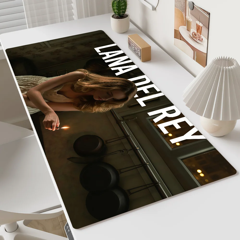 Mouse Pad MousePad Stove L-Lana Non-slip Lockedge Singer Office Student Gaming Thickened Large Writing Pad Rey Del Cushion