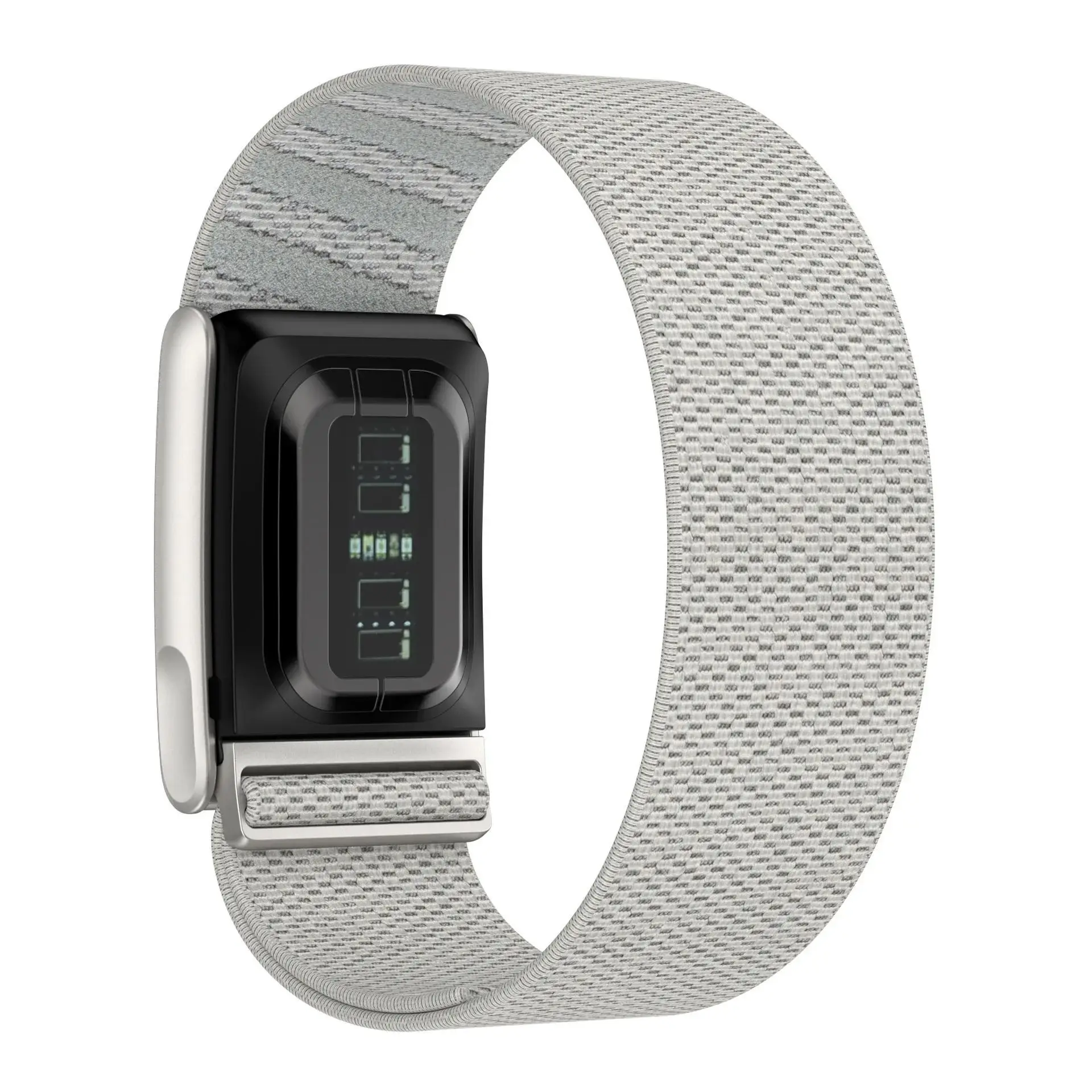 حزام مقاوم للماء ذو الرأسين لـ Whoop 5.0 حزام ساعة مرن Whoop 5.0mg سوار معصم ثنائي اللون حزام نايلون رسمي