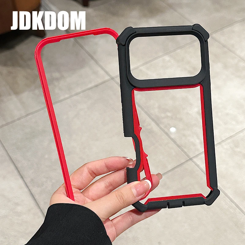 JDKDOM حافظة لهاتف آيفون 17 Air 16 15 14 13 12 11 Pro Max Cover لهاتف آيفون 16 15 14 Plus 16E #6