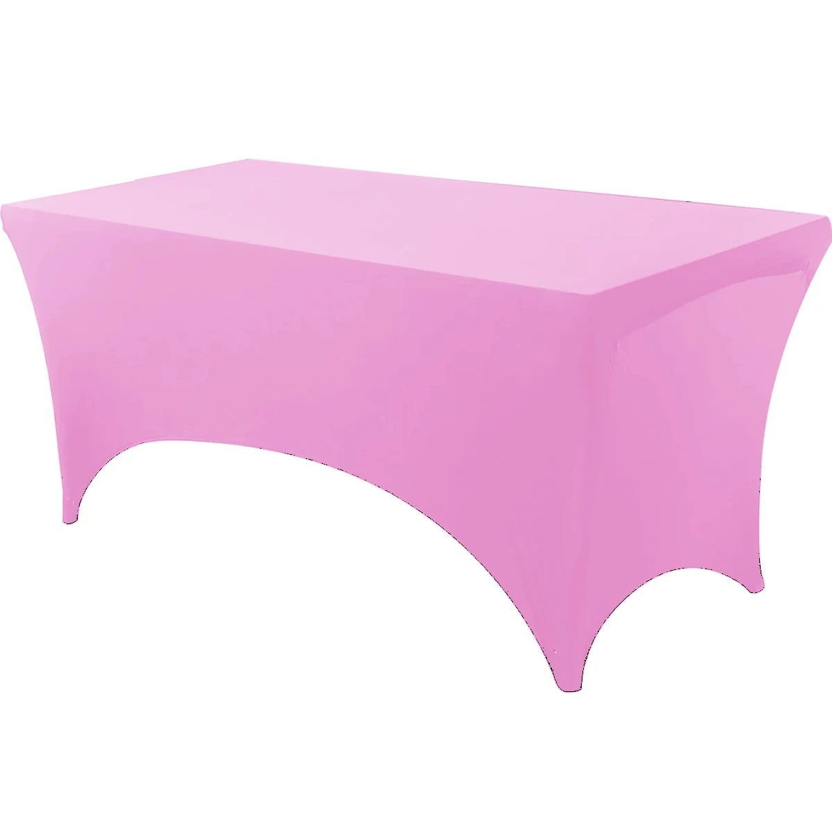Spandex Tablecloth Tight Fitted Washable and Wrinkle Resistant Stretch Rectangular Patio Table Cover for Event Wedding Parties