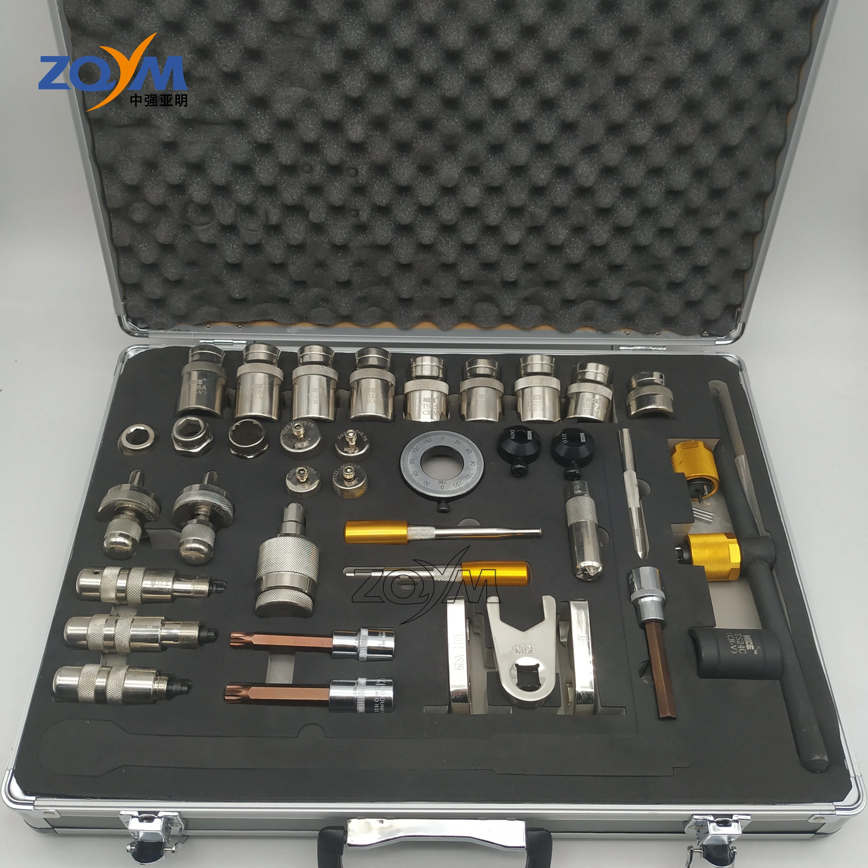 ZQYM 38 PCS Common Rail Fuel Injector Assemble Disassembly  Injector pump Removal Tools set