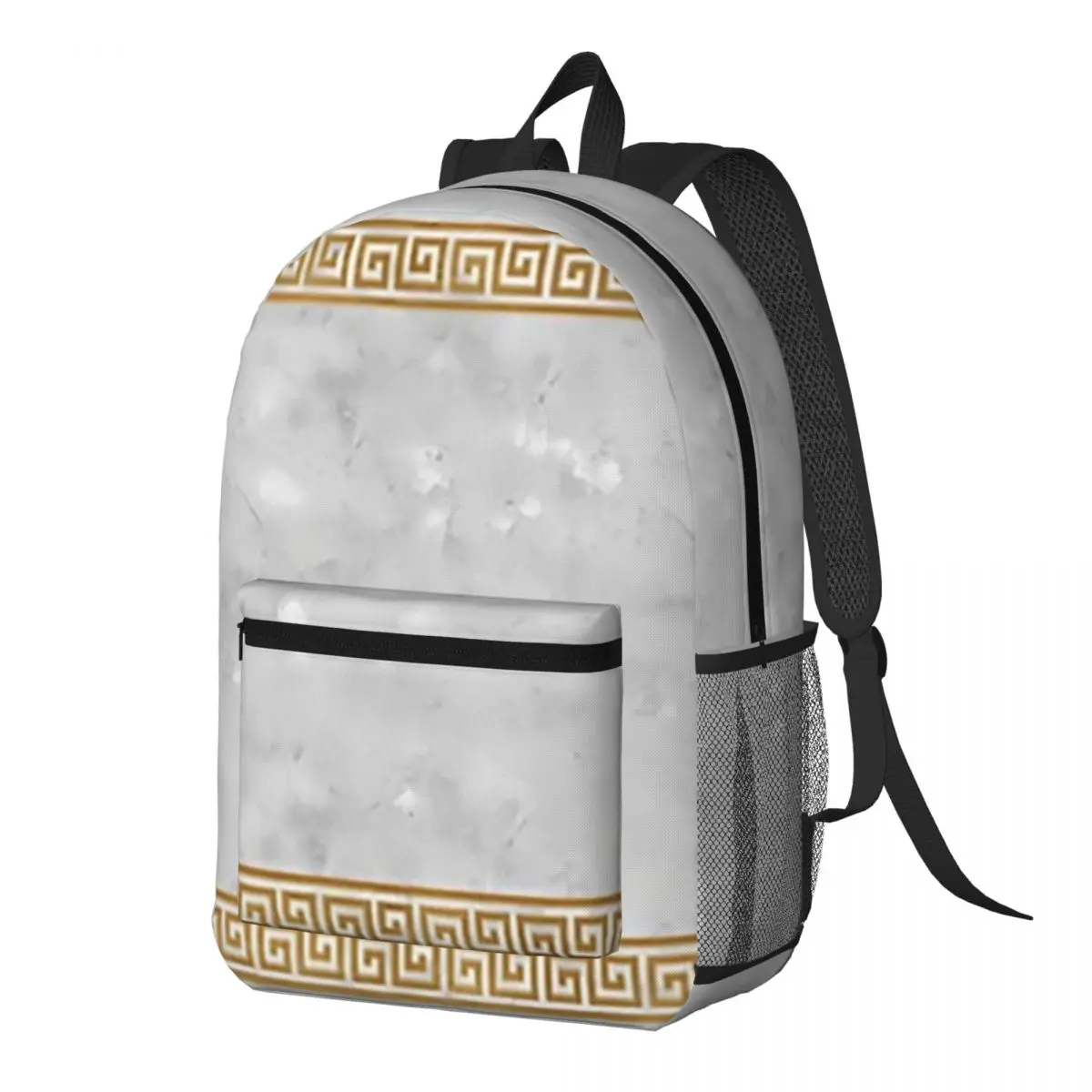 

Ancient Greece Backpack Daypack Large Capacity Children BookBag School Bag Shoulder Bags for Men Women