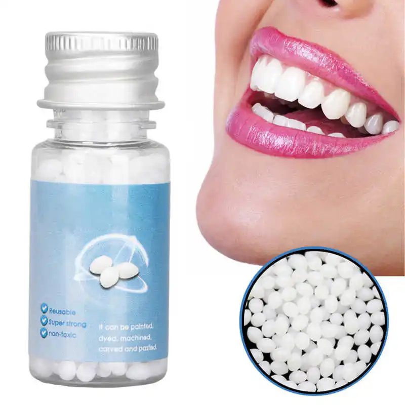 

Tooth Repair Beads Temporary Dental Filling Fixing Broken Missing Teeth And Gaps Broken Moldable Solid Glue Dental Beauty Tools