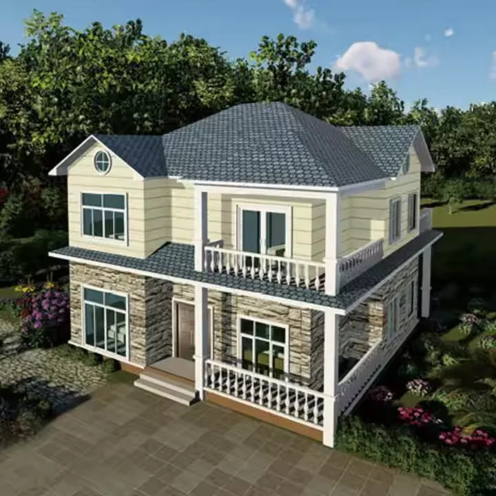 Modern Design Convenient and Elegant Light Steel Structure Mobile Villas for Home Living