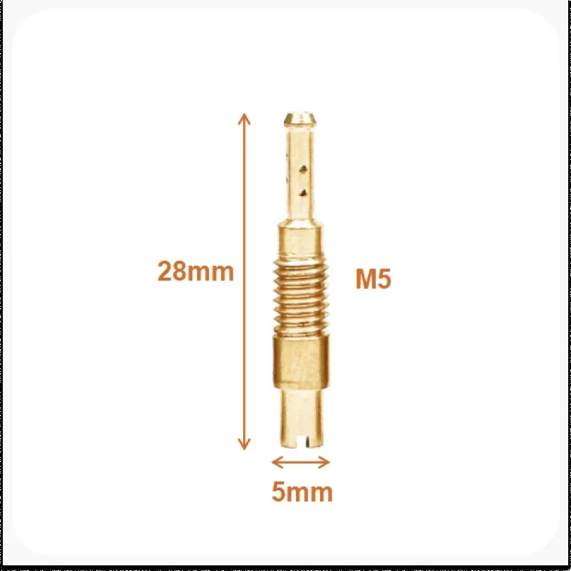 Pilot jet for 00Framcbf125、部品番号16180、KGF-911、 #16180-kg-971、スロージェット、m5*0.8-5 #32 35 38 40 42 45 48 50 52 55、10個