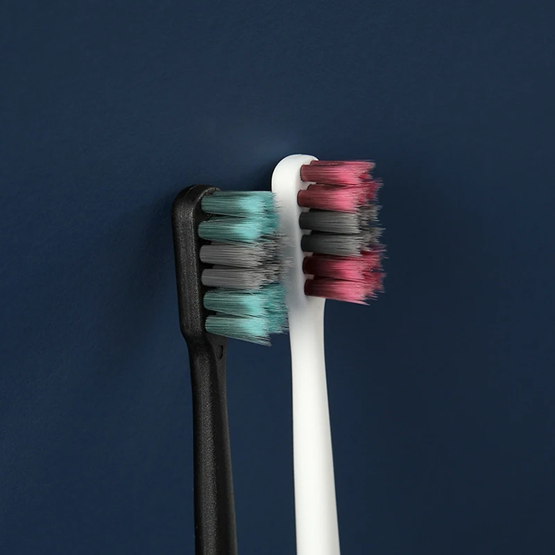 2 Cái/bộ Bàn Chải Đánh Răng Người Lớn Carbon Sợi Lông Bàn Chải Mềm Mại Răng Bàn Chải Du Lịch Xách Tay Vệ Sinh Răng Miệng Chăm Sóc Vệ Sinh Làm Sạch Răng