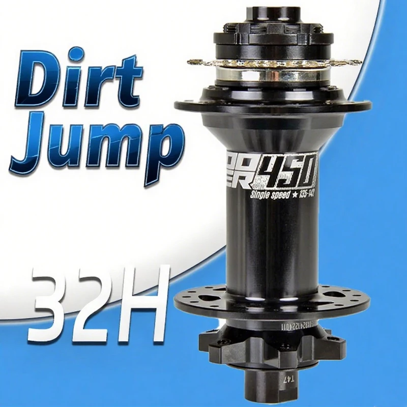 

Koozer 450 Dirt Jump Hub 32-hole Mtb Thunder Masses Single Speed 120 Click Cube Pro 7 32 Holes Thru Axle 12x142 10x135 Rear