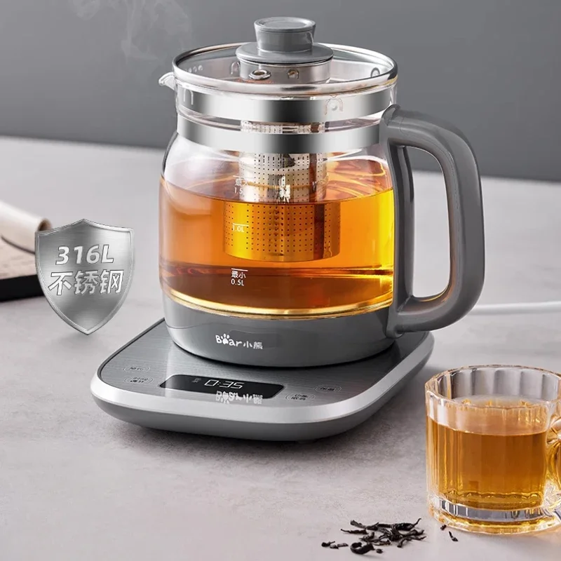 Health pot multifunctional 316L stainless steel office fully automatic tea brewer scented tea kettle