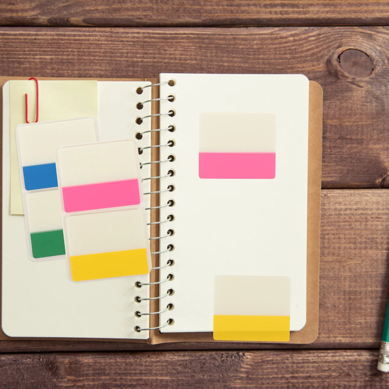 

5 Books Boards Sticky Index Tabs Annotating Notes Bookmarks Bright Colors Office Lightweight Practical Note Stickers